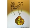 Two Nice Flowers and More. Fossil inclusions in Baltic amber #14875