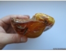 Genuine BALTIC AMBER Stone. 241 grams. #st-032